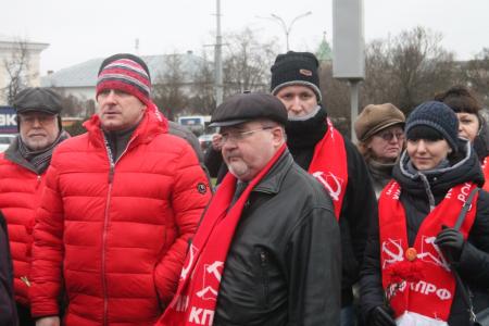 Псков. День памяти вождя трудового народа