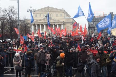 Г.А. Зюганов на митинге в Москве: Настало время новых побед!