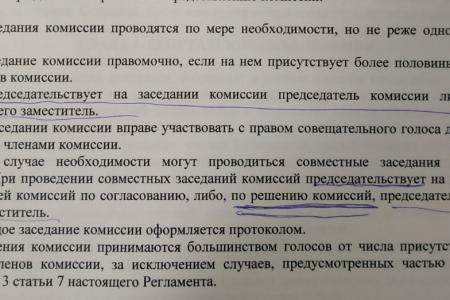 Депутаты-оппозиционеры Псковского района покинули сессию в знак недоверия председателю собрания