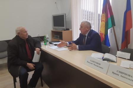 Николай Харитонов встретился с жителями Отрадненского района Краснодарского края