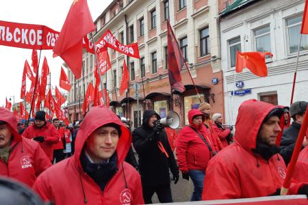 Коммунисты Тамбовской области приняли участие в шествии и митинге в Москве