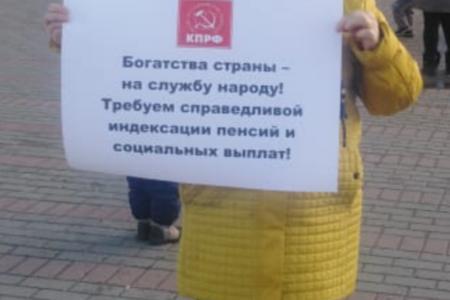 В Тульской области в предверии Дня Советской Армии и Военно-Морского Флота прошли пикеты
