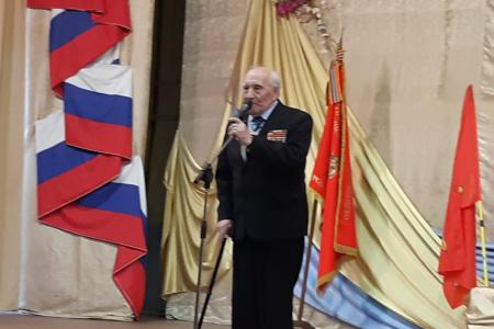 В Великом Новгороде состоялся торжественный вечер, посвященный Дню рождения Красной Армии