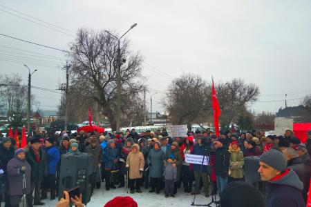 Самарская область. В Тольятти состоялся митинг против мусорной мафии