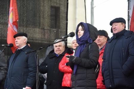 Г.А. Зюганов на митинге в Москве: Настало время новых побед!