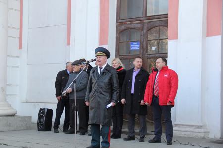 Крым отметил 102-ю годовщину Красной Армии и Красного Флота