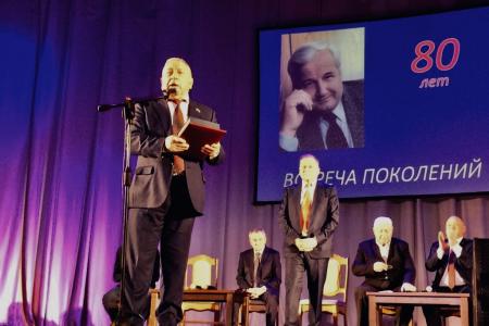 Краснодар. Н.М. Харитонов принял участие в памятной «Встрече поколений», посвященной 80-летию со дня рождения Н.И. Кондратенко