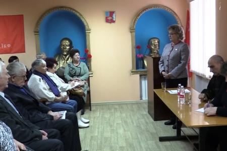 Первый секретарь Саратовского обкома КПРФ Ольга Алимова встретилась с жителями Петровска