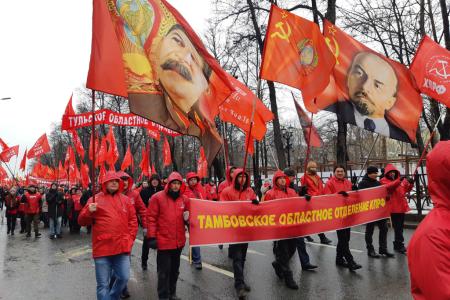Коммунисты Тамбовской области приняли участие в шествии и митинге в Москве
