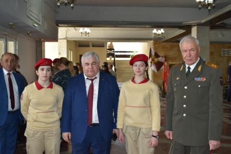 К.К. Тайсаев в Северной Осетии принял участие в мероприятиях, посвященных Дню Советской Армии и Военно-Морского Флота