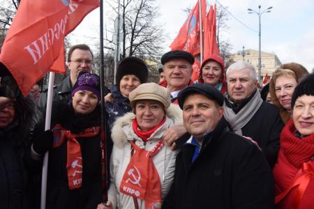 Г.А. Зюганов на митинге в Москве: Настало время новых побед!