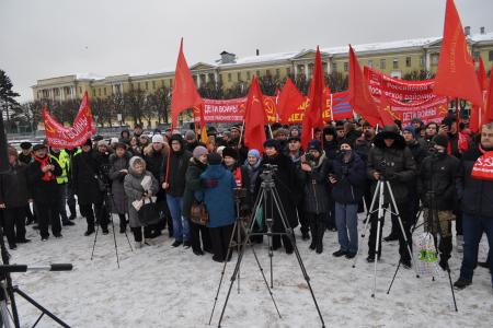 Санкт-Петербург вышел на митинг против произвола властей