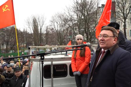 Н.Н. Иванов выступил на экологическом митинге КПРФ в Курской области