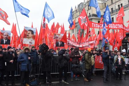 Г.А. Зюганов на митинге в Москве: Настало время новых побед!