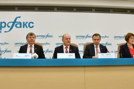 Г.А. Зюганов: «Мы предлагаем принципиальные поправки»