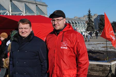 Нижний Новгород. Автозавод вышел на митинг