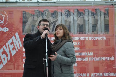 Санкт-Петербург вышел на митинг против произвола властей