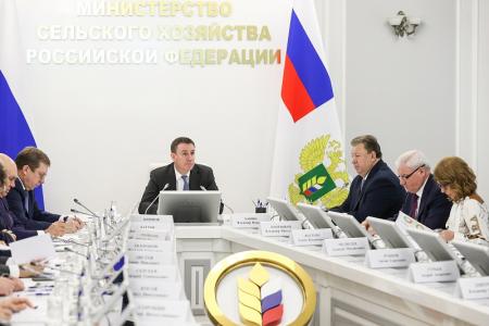 В.И. Кашин принял участие в совещании по подготовке к весенним полевым работам в субъектах Российской Федерации