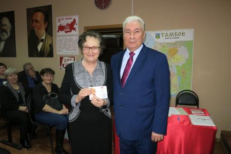 Тамбовская область. Женский союз «Надежда России» навсегда с КПРФ