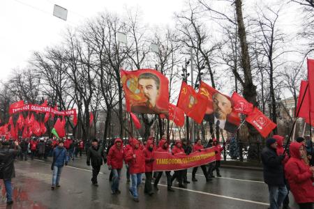 Коммунисты Тамбовской области приняли участие в шествии и митинге в Москве