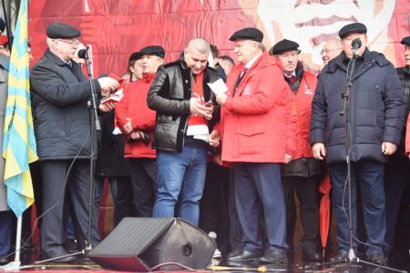 Г.А. Зюганов на митинге в Москве: Настало время новых побед!