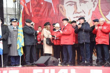 Г.А. Зюганов на митинге в Москве: Настало время новых побед!