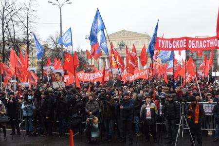 Г.А. Зюганов на митинге в Москве: Настало время новых побед!