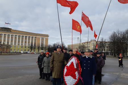 В Великом Новгороде прошло праздничное мероприятие, посвященное 102-й годовщине Рабоче-Крестьянской Красной Армии и Военно-Морского Флота