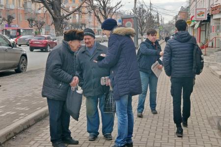В Рязанской области полным ходом идёт сбор подписей за поправки в Конституцию, внесённые КПРФ