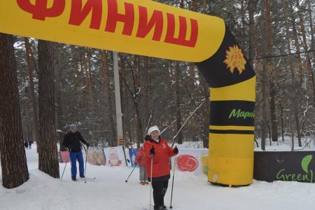 Алтайский край. КПРФ провела праздничные лыжные пробеги в 102-ю годовщину Красной Армии