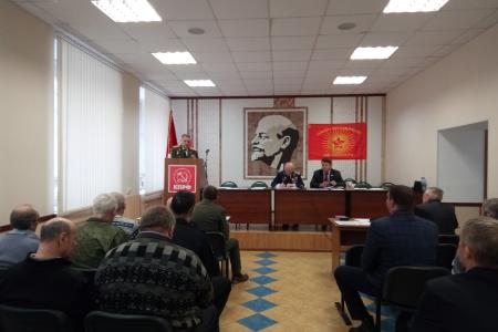 Состоялся пленум самарского регионального отделения «Союза советских офицеров»