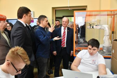 Завершился первый день рабочего визита Г.А. Зюганова в Орловскую область