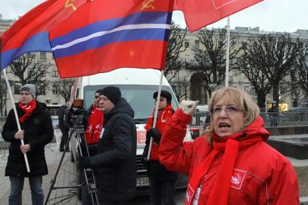 КПРФ провела в Петербурге митинг против «обнуления» президентских сроков