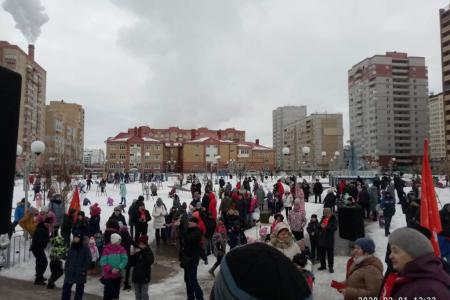 «Красная масленица» в городе Тюмени