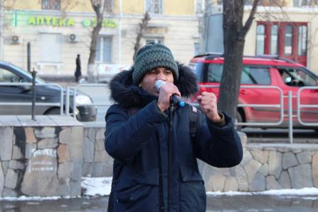 Митинг в Челябинске «За социальную справедливость! За достойную жизнь!»