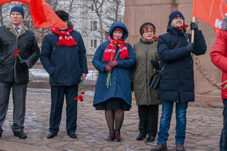 Красноярские коммунисты почтили память И.В. Сталина