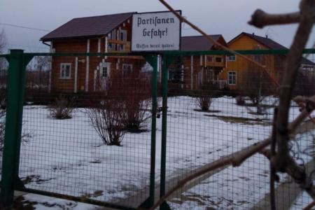 Смоленская область. Жители Сычёвки провели протестную акцию против нацистов
