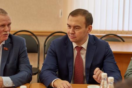 Ю.В. Афонин встретился с рабочей молодежью Санкт-Петербурга