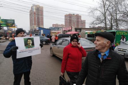 Тула. Коммунисты почтили память И.В. Сталина