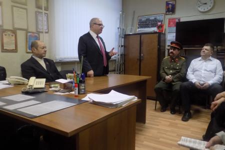Сергей Гаврилов встретился с ветеранами  и активом райкома КПРФ Железнодорожного района Воронежа