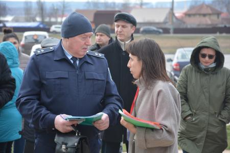 Коммунисты организовали митинг в поселке Разумное Белгородского района