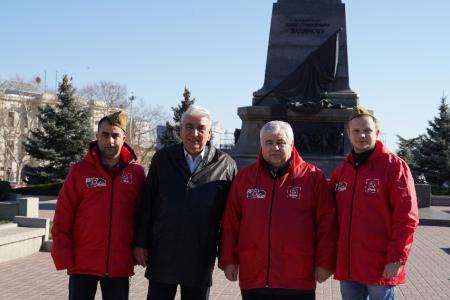 В Севастополе дан старт Союзного общественно-патриотического марша-эстафеты «Наша Великая Победа»