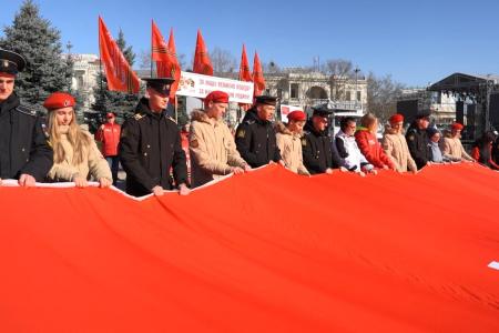 В Севастополе дан старт Союзного общественно-патриотического марша-эстафеты «Наша Великая Победа»