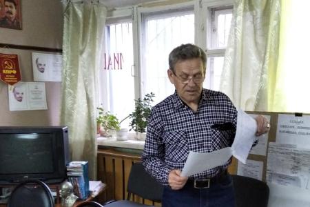 Саратовские коммунисты провели собрание памяти И.В. Сталина