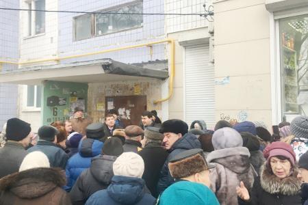 Олег Лебедев на массовых встречах  с жителями Рязани рассказывает о конституционных поправках КПРФ
