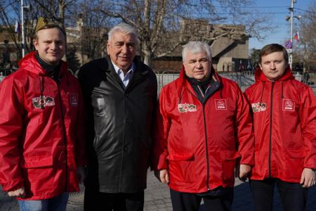 В Севастополе дан старт Союзного общественно-патриотического марша-эстафеты «Наша Великая Победа»