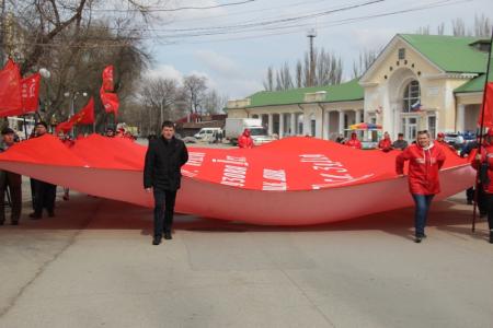 Город воинской славы Феодосия принял марш-эстафету «Наша Великая Победа»