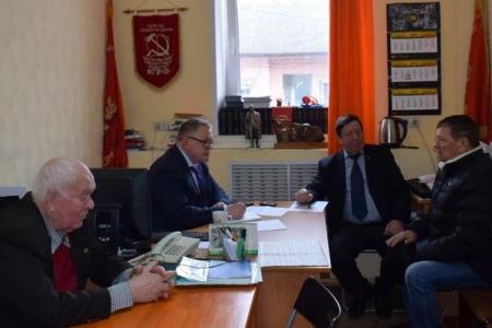 Московская область. Депутат-коммунист Александр Наумов провёл приём граждан в Кашире