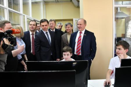 Завершился первый день рабочего визита Г.А. Зюганова в Орловскую область