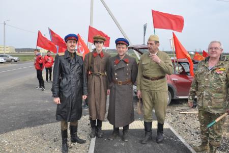 Краснодарский край. Марш «Наша Великая Победа» продолжился в Краснодаре и Белореченске